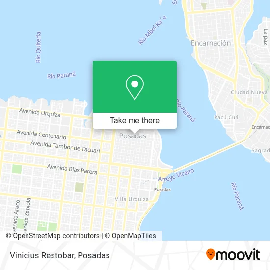 Vinicius Restobar map