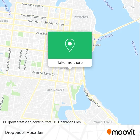 Droppadel map