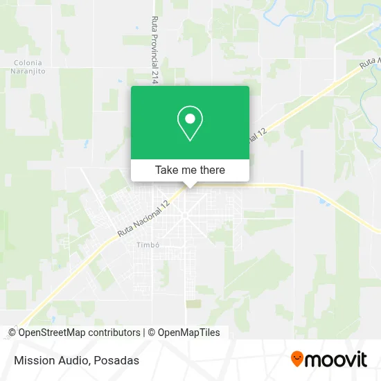Mission Audio map