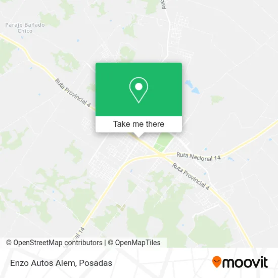 Enzo Autos Alem map