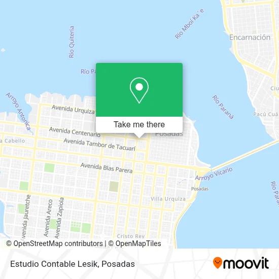 Estudio Contable Lesik map