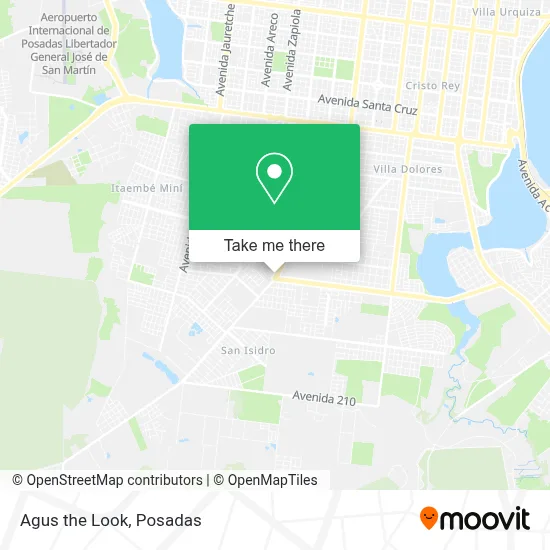 Agus the Look map