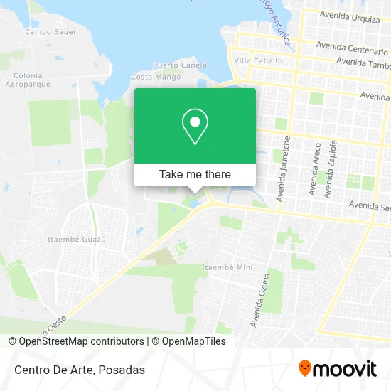 Centro De Arte map