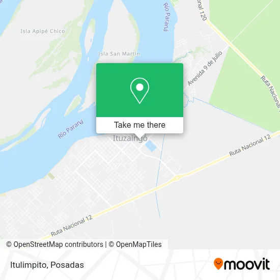 Itulimpito map