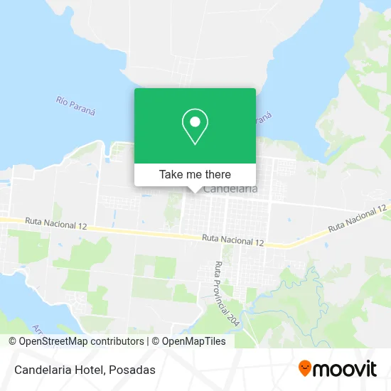 Candelaria Hotel map