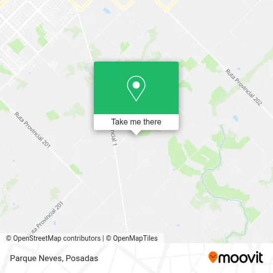 Parque Neves map