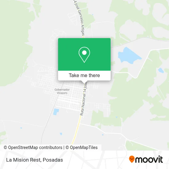 La Mision Rest map