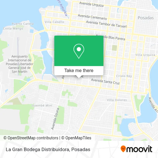 La Gran Bodega Distribuidora map