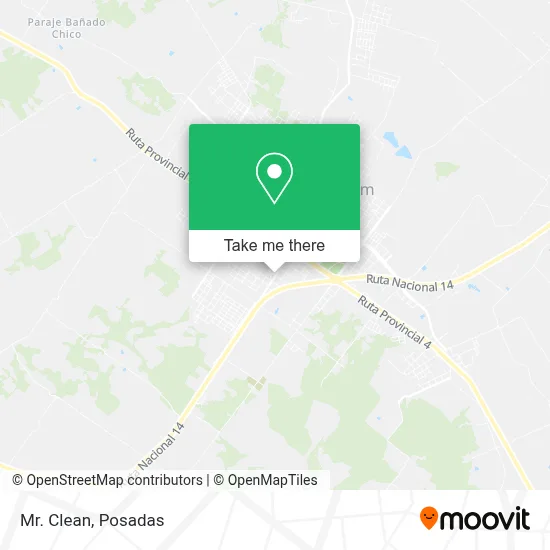 Mr. Clean map