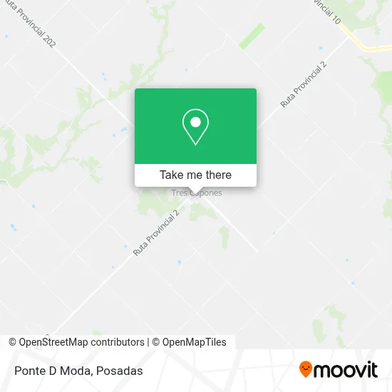 Ponte D Moda map