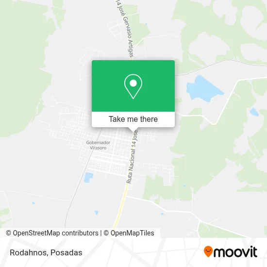 Rodahnos map