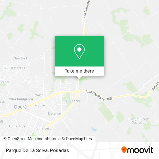 Parque De La Selva map