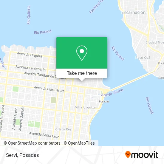 Servi map