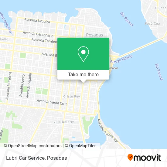 Lubri Car Service map