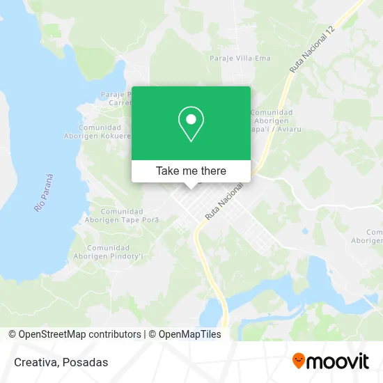 Creativa map