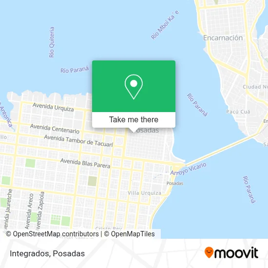 Integrados map
