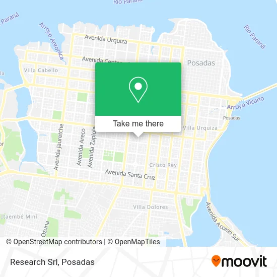 Research Srl map