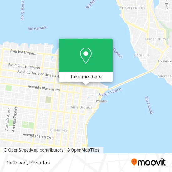 Ceddivet map