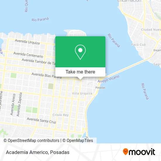 Academia Americo map