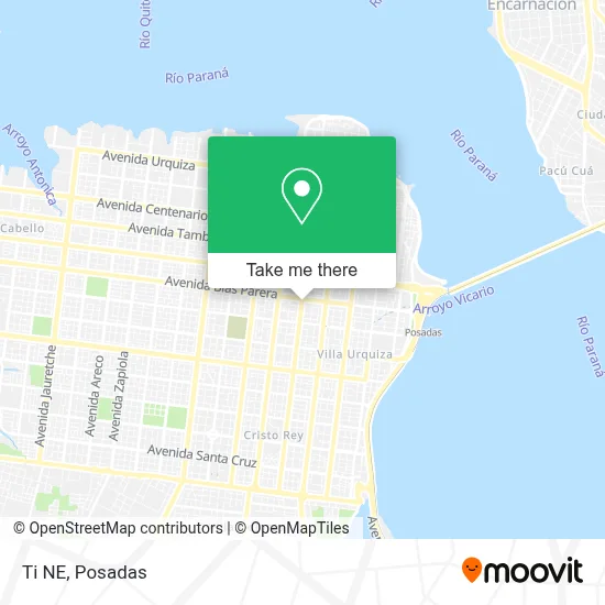 Ti NE map