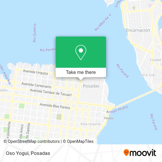 Oso Yogui map