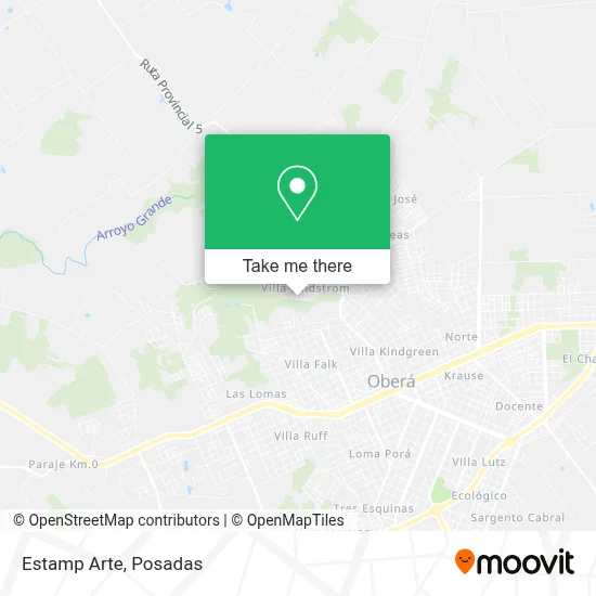 Estamp Arte map