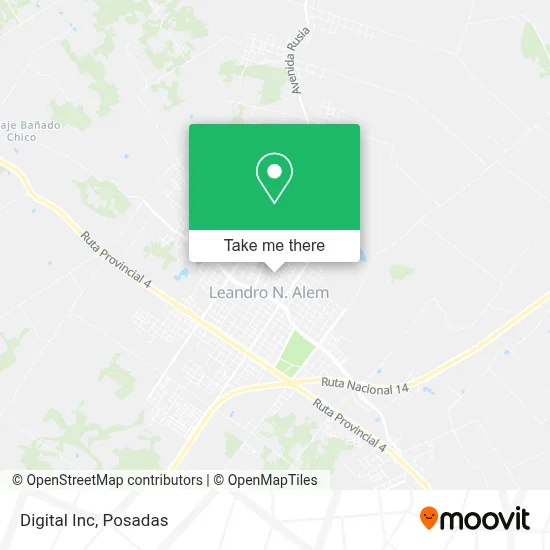 Digital Inc map