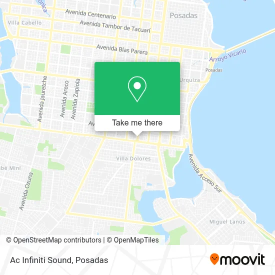Ac Infiniti Sound map