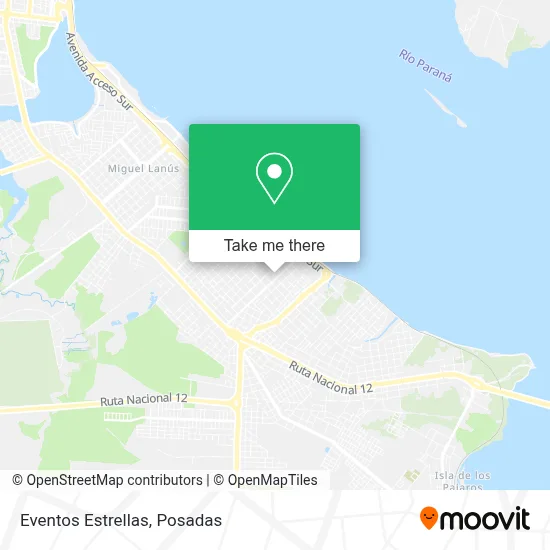 Eventos Estrellas map