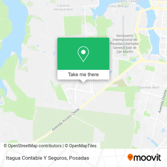 Itagua Contable Y Seguros map