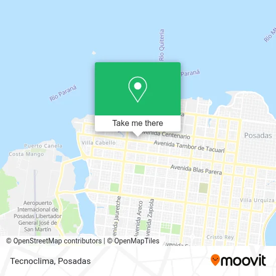 Tecnoclima map