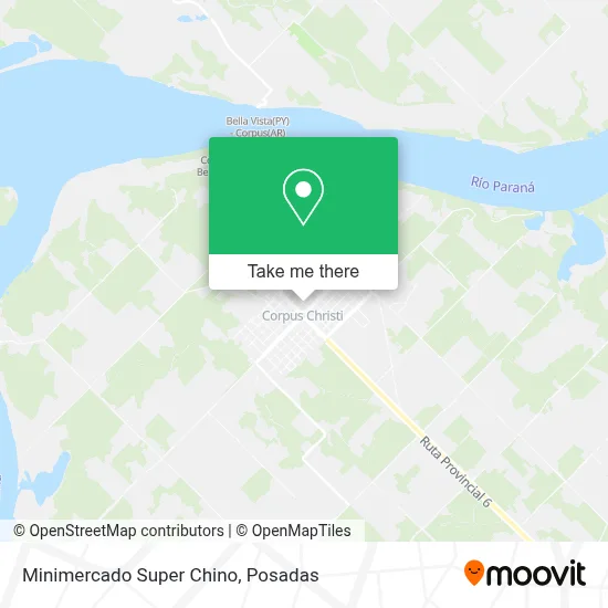 Minimercado Super Chino map