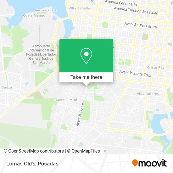 Lomas Old's map