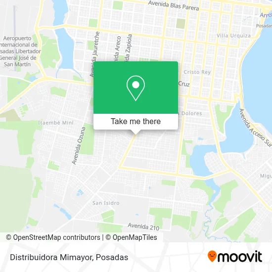 Distribuidora Mimayor map