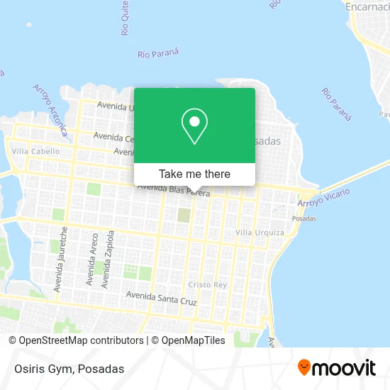 Osiris Gym map
