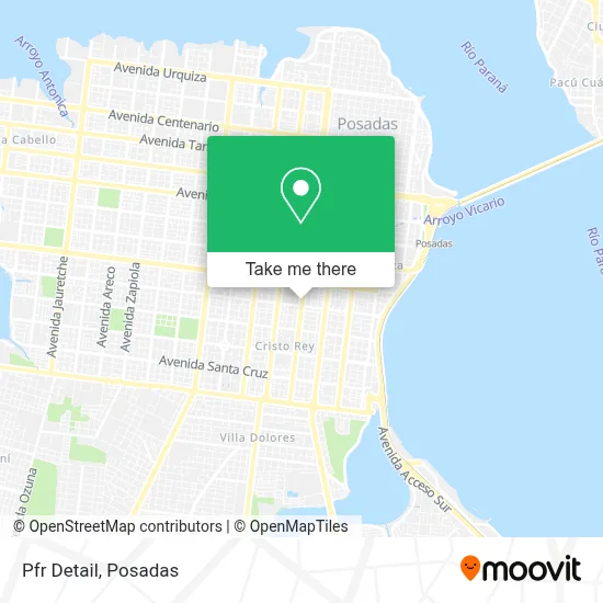 Pfr Detail map