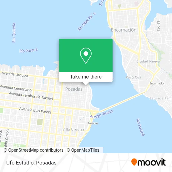 Ufo Estudio map
