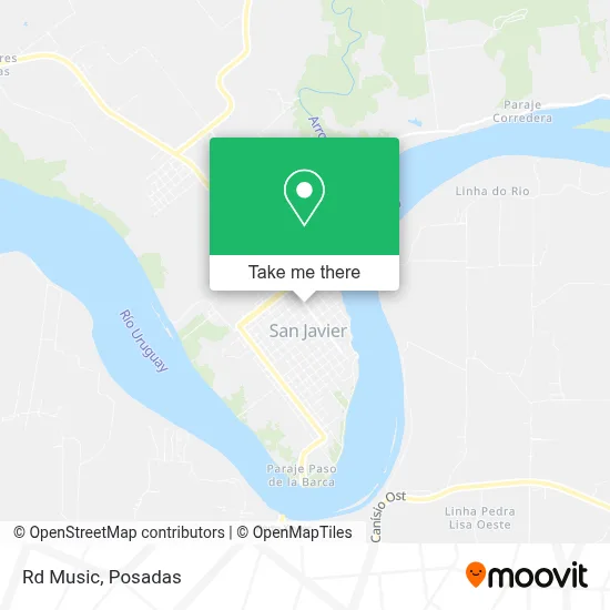 Rd Music map