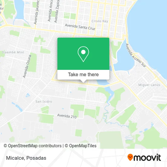 Micalce map