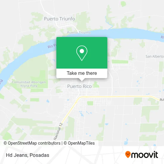Hd Jeans map
