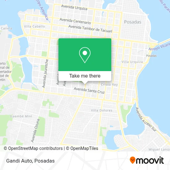 Gandi Auto map
