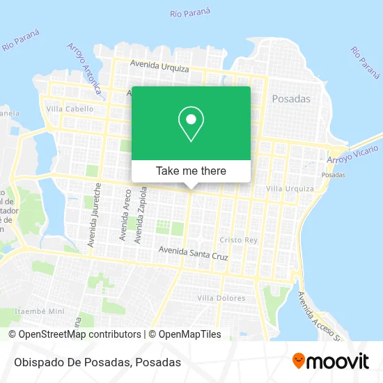 Obispado De Posadas map