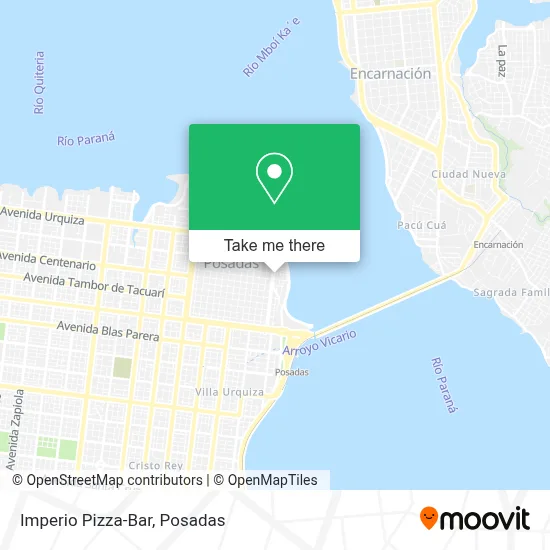 Imperio Pizza-Bar map