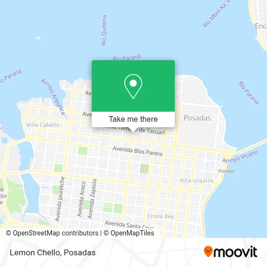 Lemon Chello map