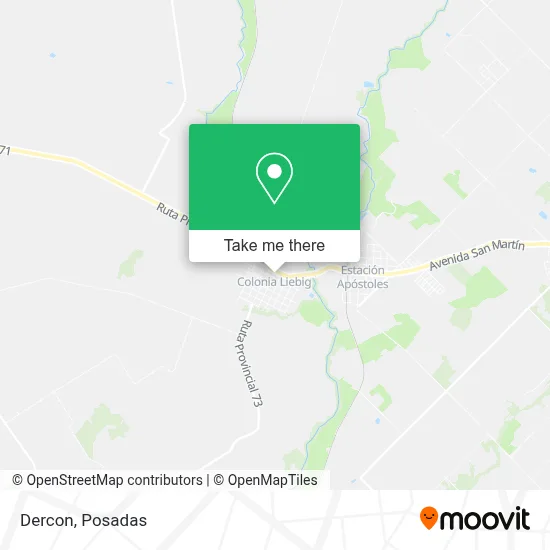 Dercon map
