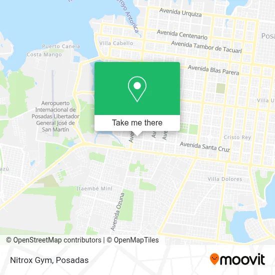 Nitrox Gym map