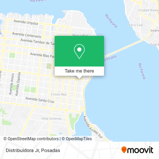 Distribuidora Jr map