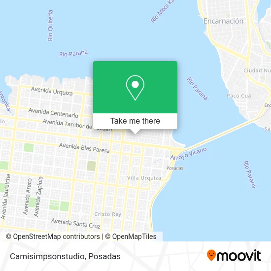 Camisimpsonstudio map