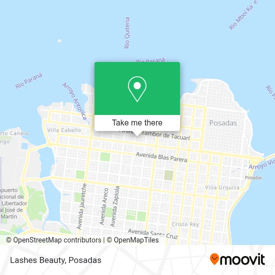 Lashes Beauty map