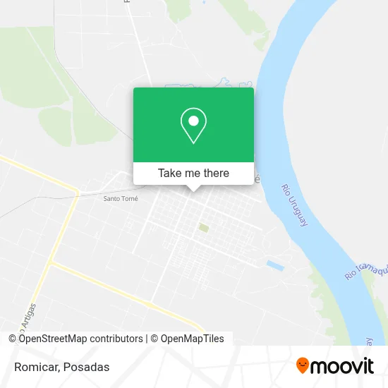 Romicar map